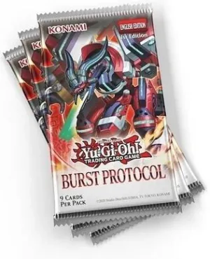 YU-GI-OH PROTOCOLO DE EXPLOSIÓN BLISTER CON 3 SOBRES (CASTELLANO)