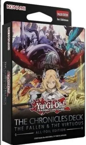 YU-GI-OH EL DECK DE LAS CRÓNICAS: EL CAÍDO Y LA VIRTUOSA