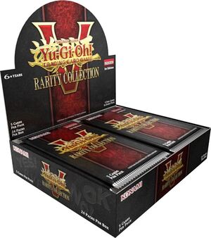YU-GI-OH RARITY COLLECTION V SOBRE (CASTELLANO)