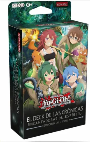 YU-GI-OH EL DECK DE LAS CRONICAS: ENCANTADORA DE ESPIRITUS - CASTELLANO