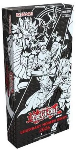 YU-GI-OH LEGENDARY MODERN DECKS 2026 (CASTELLANO)