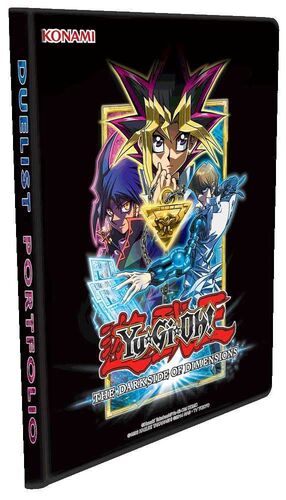 YU-GI-OH ALBUM PORTFOLIO 9 BOLSILLOS THE DARK SIDE OF DIMENSIONS           