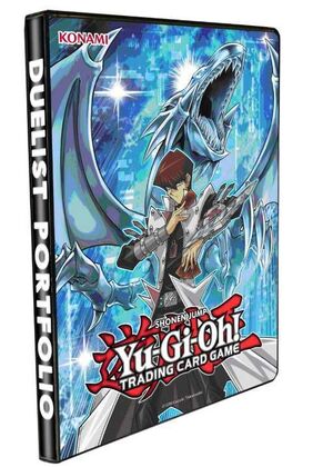 YU-GI-OH ALBUM PORTFOLIO 9 BOLSILLOS SETO KAIBA                            