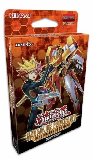 YU-GI-OH DESCIFRADOR DE CODIGOS BARAJA DE PRINCIPIANTE                     