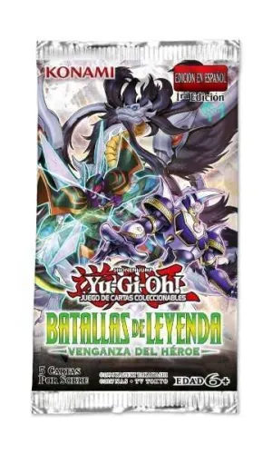 YU-GI-OH BATALLAS DE LEYENDA - VENGANZA DEL HEROE SOBRE                    