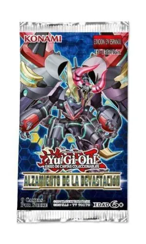 YU-GI-OH ALZAMIENTO DE LA DEVASTACION SOBRE                                