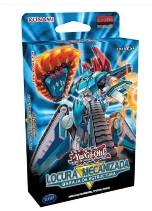 YU-GI-OH LOCURA MECANIZADA BARAJA DE ESTRUCTURA                            