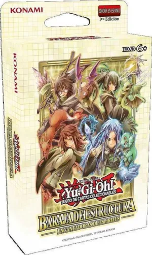 YU-GI-OH ENCANTADORA DE ESPIRITUS BARAJA DE ESTRUCTURA                     