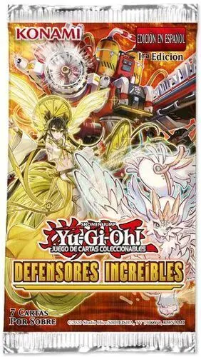 YU-GI-OH DEFENSORES INCREIBLES SOBRE