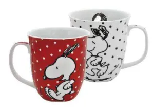 SNOOPY PACK 2 TAZAS                                                        