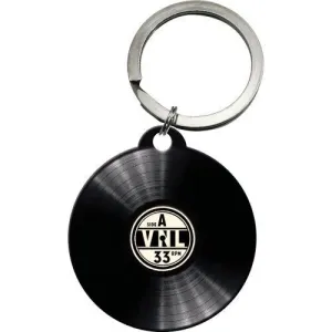LLAVERO REDONDO ACHTUNG RETRO VINYL