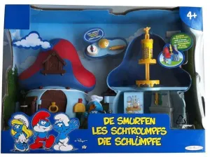 LOS PITUFOS PLAYSET CASA DE PITUFO                                         