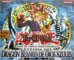 YU-GI-OH: DRAGON BLANCO DE OJOS AZULES SOBRES                              