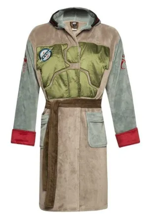 STAR WARS ALBORNOZ POLAR HOMBRE BOBA FETT                                  