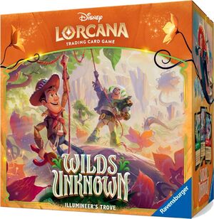 DISNEY LORCANA TCG WILDS UNKNOWN ILLUMINEER'S TROVE