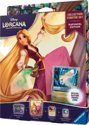 DISNEY LORCANA TCG ATTACK OF THE VINE! COLLECTION STARTER RAPUNZEL - INGLÉS