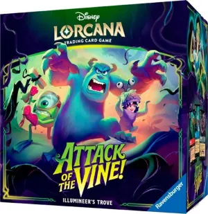 DISNEY LORCANA TCG ATTACK OF THE VINE! ILLUMINEER'S TROVE INGLÉS