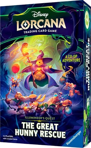 DISNEY LORCANA TCG ATTACK OF THE VINE! ILLUMINEER'S QUEST THE GREAT HUNNY RESCUE - INGLÉS