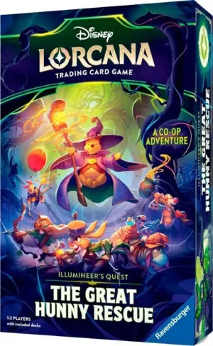 DISNEY LORCANA TCG ATTACK OF THE VINE! ILLUMINEER'S QUEST THE GREAT HUNNY RESCUE - INGLÉS