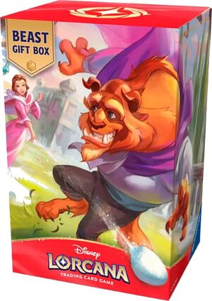 DISNEY LORCANA TCG ATTACK OF THE VINE! GIFT SET LA BESTIA - INGLÉS