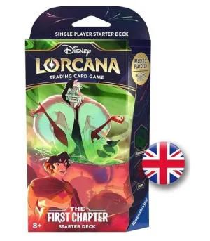 DISNEY LORCANA TCG THE FIRST CHAPTER MAZO DE INICIO ESMERALDA - RUBÍ (INGLÉS)