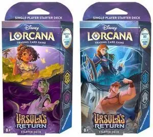 DISNEY LORCANA TCG URSULA'S RETURN STARTER DECK - INGLÉS