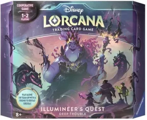 DISNEY LORCANA TCG URSULA'S RETURN ILLUMINEER'S QUEST DEEP TROUBLE - INGLÉS