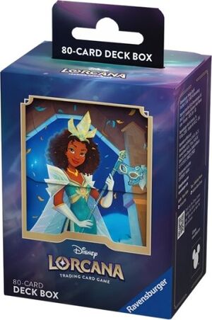 DISNEY LORCANA TCG SHIMMERING SKIES CAJA DE MAZO TIANA