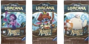 DISNEY LORCANA TCG AZURITE SEA BOOSTER - INGLÉS