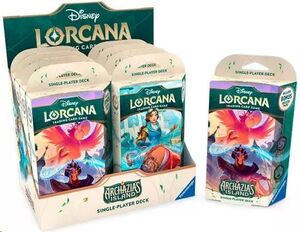 DISNEY LORCANA TCG ARCHAZIAS ISLAND MAZO PARA UN JUGADOR - INGLÉS