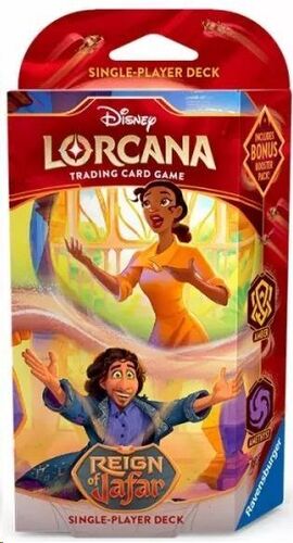 DISNEY LORCANA TCG REIGN OF JAFAR MAZO PARA UN JUGADOR - INGLÉS