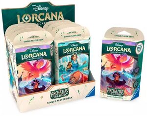 DISNEY LORCANA TCG ARCHAZIAS ISLAND MAZO PARA UN JUGADOR - INGLÉS