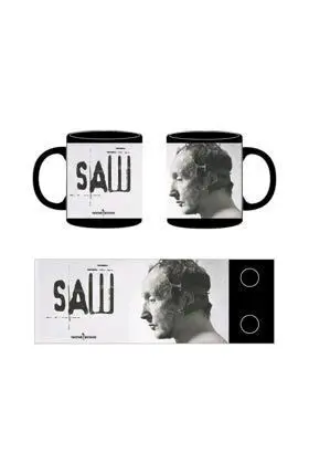 SAW TAZA CERAMICA MASCARA CARA                                             