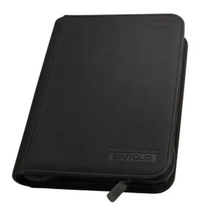 ULTIMATE GUARD 18-POCKET XENOSKIN ZIPFOLIO 360 MINI AMERICAN NEGRO         