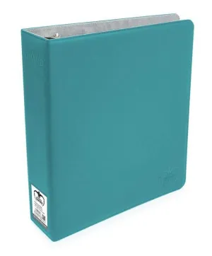 ULTIMATE GUARD SUPREME COLLECTOR ALBUM 3-RING SENOSKIN PETROL BLUE ULTIMATE GUARD SUPREME COLLECTOR ALBUM 3-RING SENOSKIN PETROL BLUE