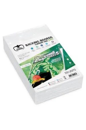 ULTIMATE GUARD COMIC BACKING BOARDS THICK CURRENT SIZE (100)