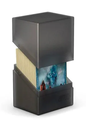 ULTIMATE GUARD BOULDER DECK CASE 80+ TAMAÑO ESTANDAR ONYX                  