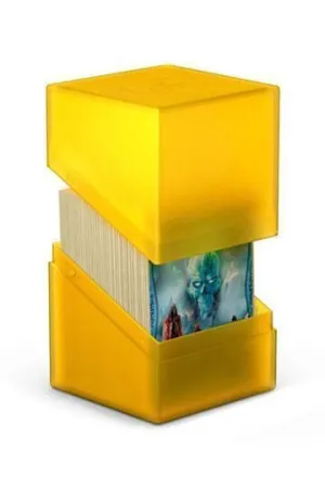 ULTIMATE GUARD BOULDER DECK CASE 100+ TAMAÑO ESTANDAR AMBAR                