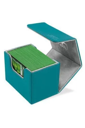 ULTIMATE GUARD SIDEWINDER 80+ TAMAÑO ESTANDAR XENOSKIN GASOLINA AZUL       