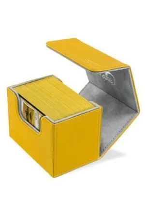 ULTIMATE GUARD SIDEWINDER 80+ TAMAÑO ESTANDAR XENOSKIN AMBAR               