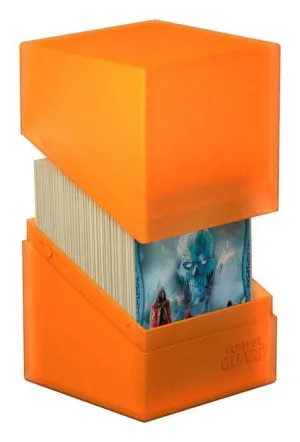 ULTIMATE GUARD BOULDER DECK CASE 100+ TAMAÑO ESTANDAR POPPY TOPAZ          
