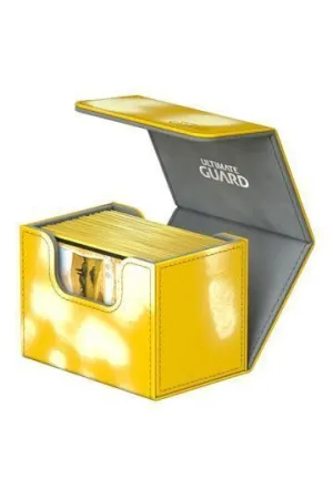 ULTIMATE GUARD SIDEWINDER 80+ TAMAÑO ESTANDAR CHROMIASKIN AMARILLO         