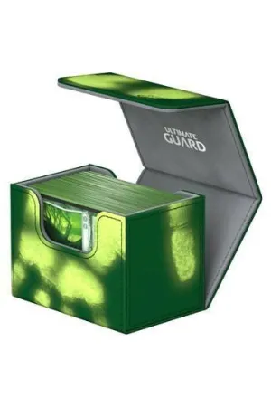 ULTIMATE GUARD SIDEWINDER 80+ TAMAÑO ESTANDAR CHROMIASKIN VERDE            
