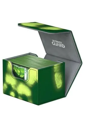 TARA - ULTIMATE GUARD SIDEWINDER 100+ TAMAÑO ESTANDAR CHROMIASKIN VERDE           