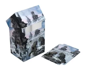 ULTIMATE GUARD BASIC DECK CASE 80+ TAMAÑO ESTANDAR LANDS EDITION II ISLA   