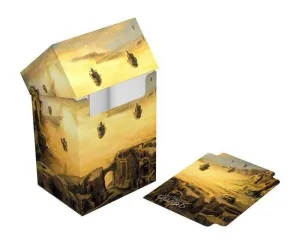 ULTIMATE GUARD BASIC DECK CASE 80+ TAMAÑO ESTANDAR LANDS EDITION II LLANURA