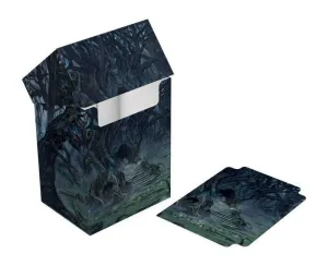 ULTIMATE GUARD BASIC DECK CASE 80+ TAMAÑO ESTANDAR LANDS EDITION II PANTANO