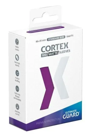 ULTIMATE GUARD CORTEX SLEEVES TAMAÑO ESTÁNDAR VIOLETA MATE (100)