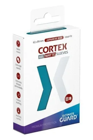 FUNDAS ULTIMATE GUARD CORTEX TAMAÑO JAPONÉS PETRÓLEO MATE (60)