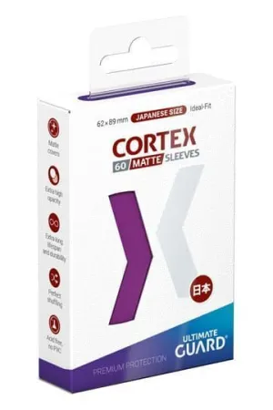ULTIMATE GUARD CORTEX SLEEVES JAPANESE SIZE MATTE VIOLETA (60)